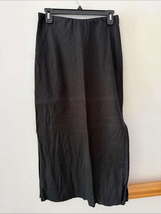 J. Crew Dresses & Skirts - J. Crew Black Maxi Skirt with Side Slit